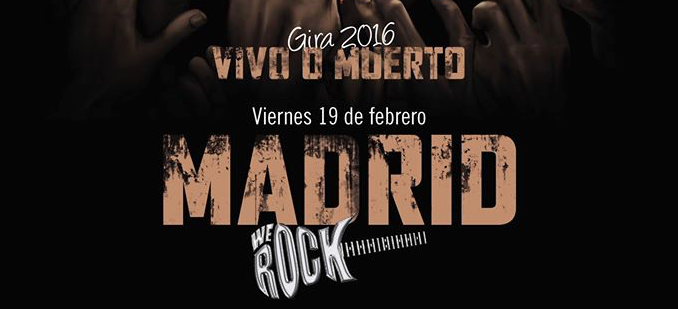 Ciclonautas Sala We Rock. Madrid